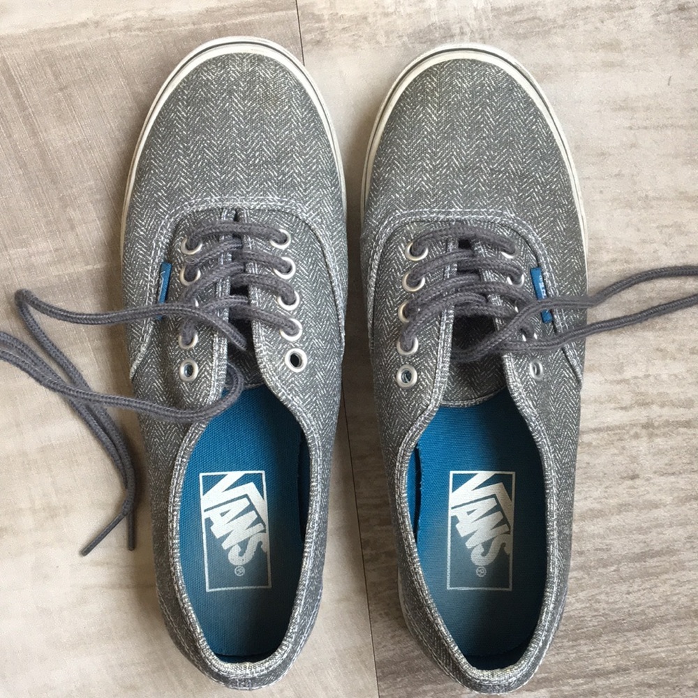 Gray Vans shoes
